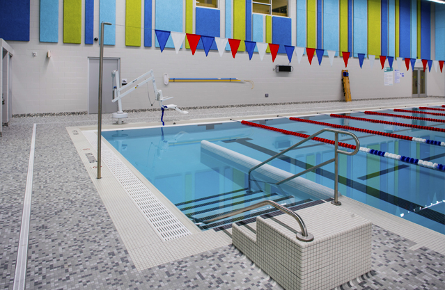 MFB YMCA pool area access